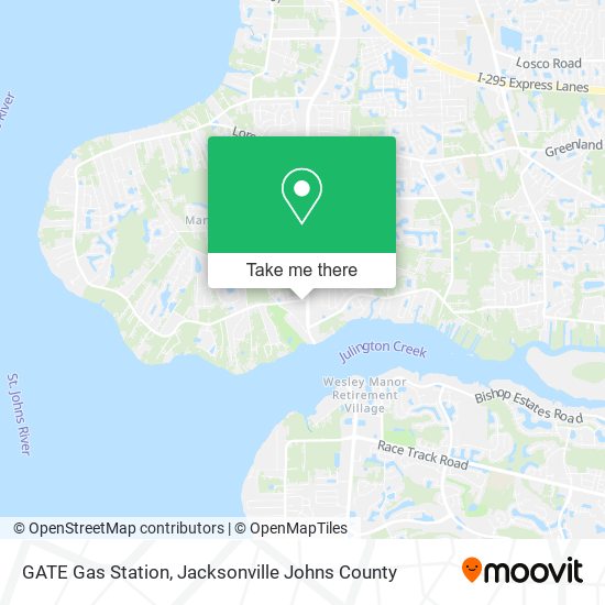 GATE Gas Station map