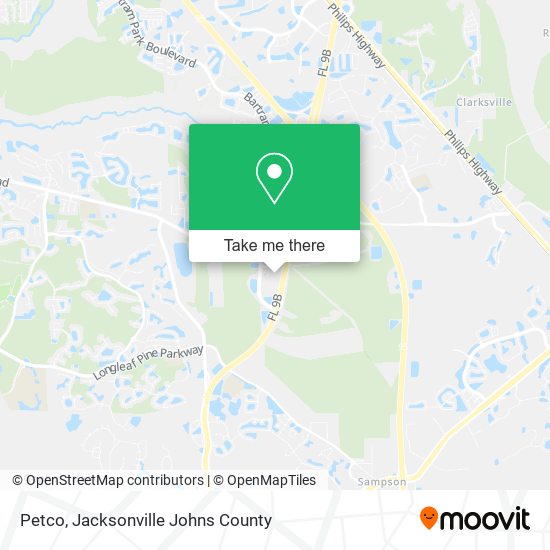 Petco map