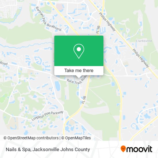 Nails & Spa map