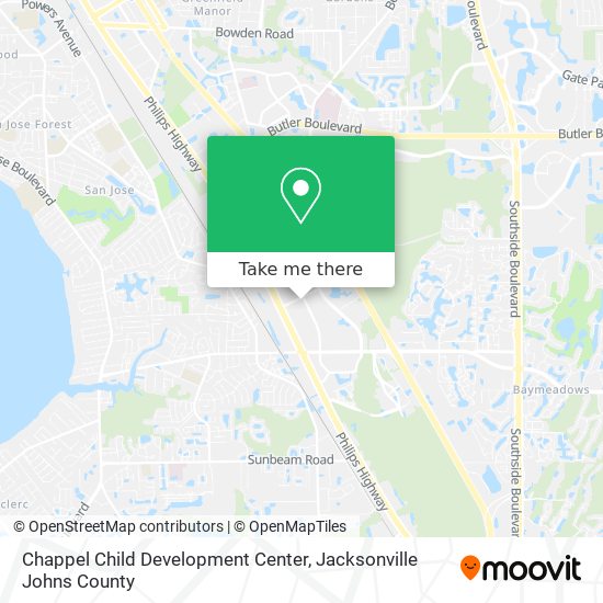 Mapa de Chappel Child Development Center