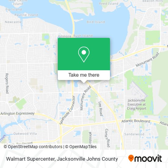 Walmart Supercenter map