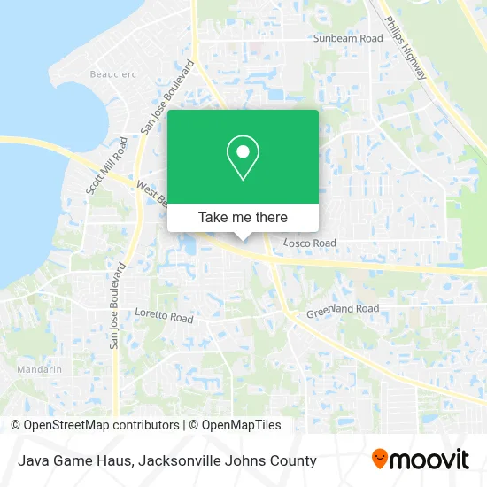 Java Game Haus map