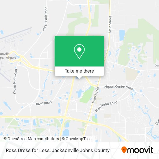 Mapa de Ross Dress for Less