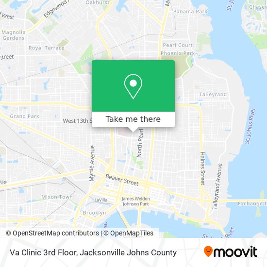 Va Clinic 3rd Floor map