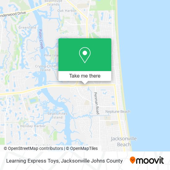 Learning Express Toys map
