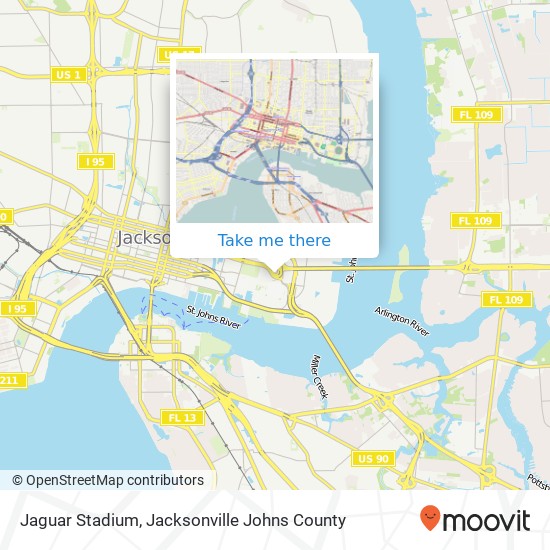 Jaguars EverBank Stadium Parking and Directions