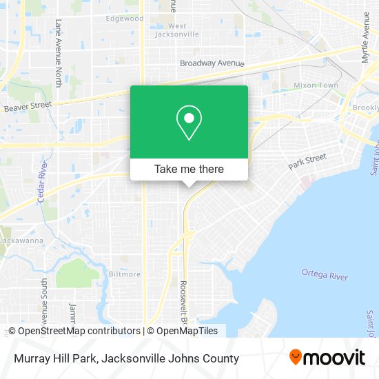 Murray Hill Park map
