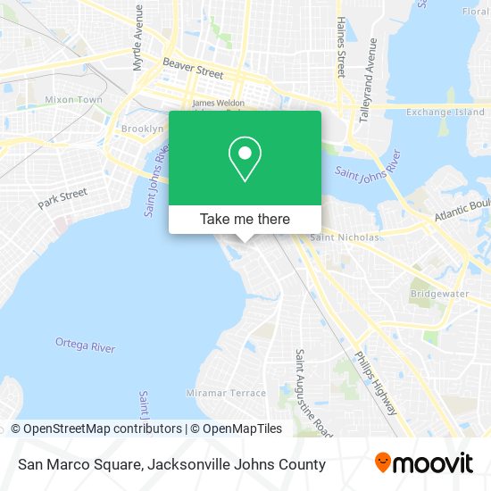 San Marco Square map