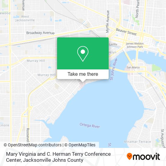 Mary Virginia and C. Herman Terry Conference Center map