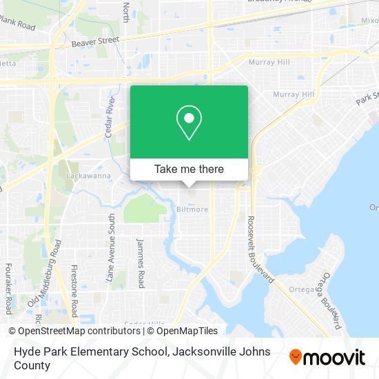 Mapa de Hyde Park Elementary School