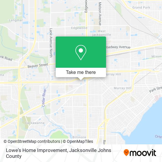 Mapa de Lowe's Home Improvement