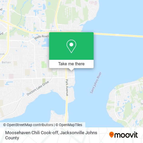 Moosehaven Chili Cook-off map