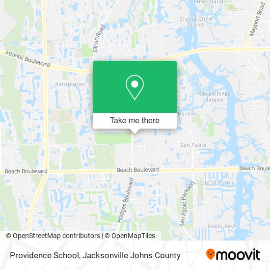 Mapa de Providence School
