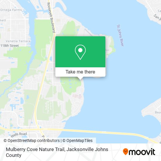 Mapa de Mulberry Cove Nature Trail