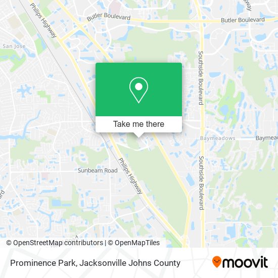 Mapa de Prominence Park