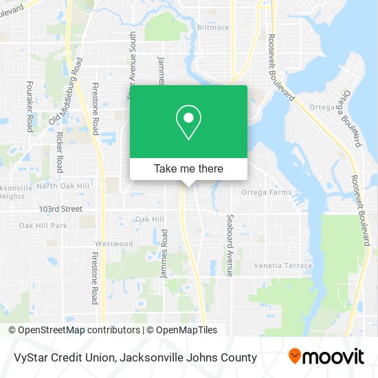 VyStar Credit Union map