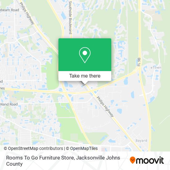 Rooms To Go Furniture Store map