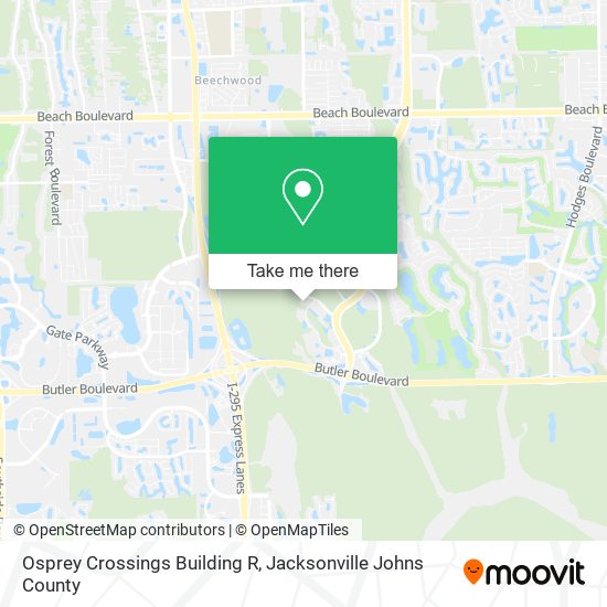Osprey Crossings Building R map