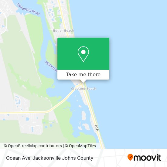 Mapa de Ocean Ave
