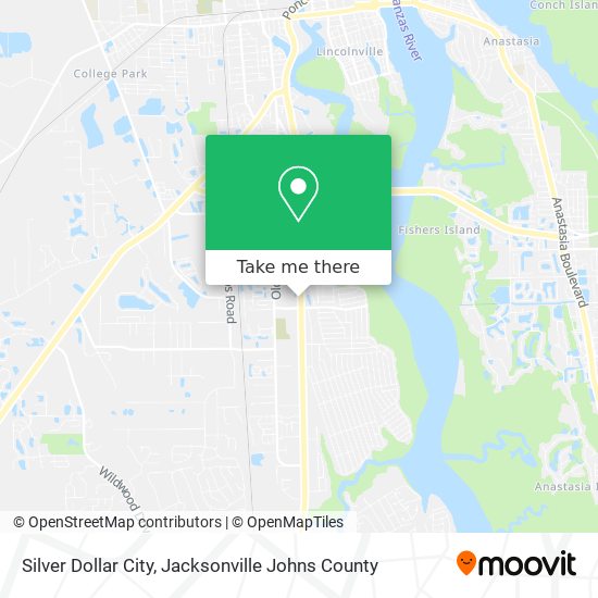 Silver Dollar City map