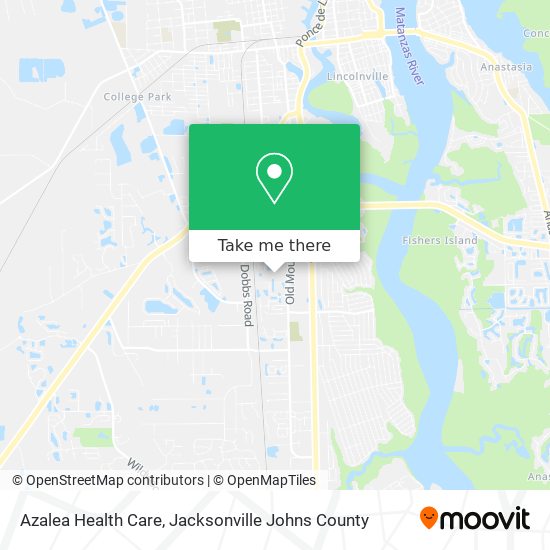 Azalea Health Care map