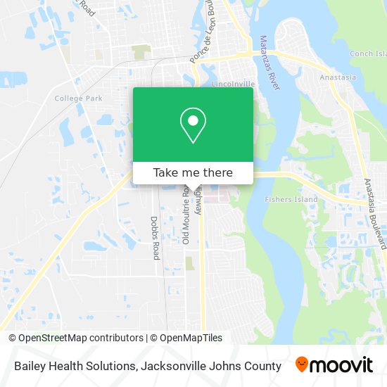 Bailey Health Solutions map