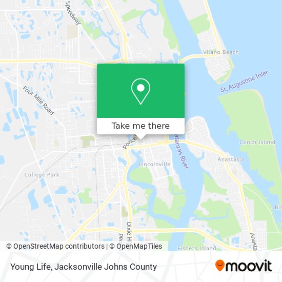 Mapa de Young Life