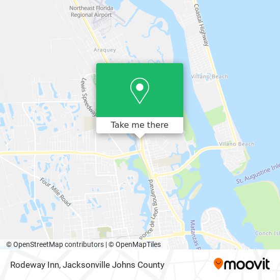 Rodeway Inn map