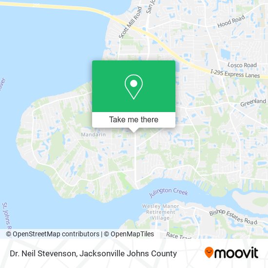 Dr. Neil Stevenson map