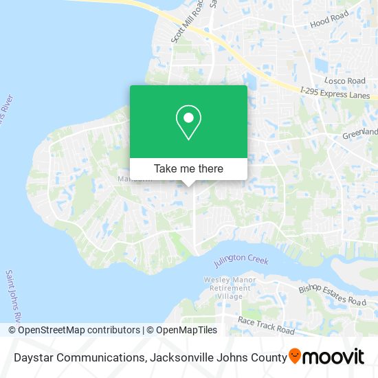 Daystar Communications map