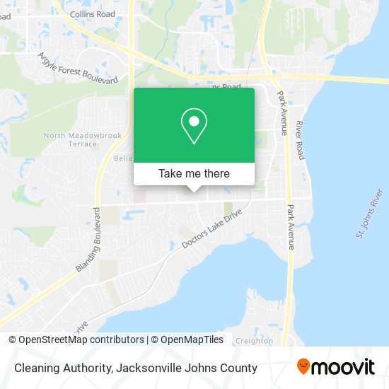 Mapa de Cleaning Authority