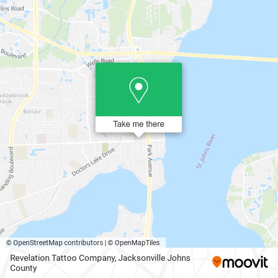 Revelation Tattoo Company map