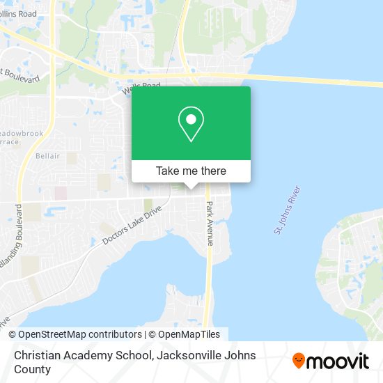Mapa de Christian Academy School