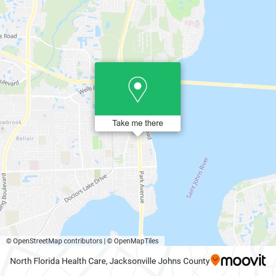 North Florida Health Care map