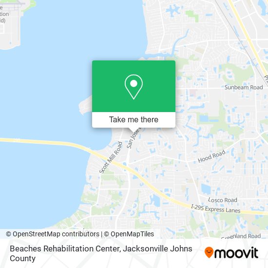 Beaches Rehabilitation Center map