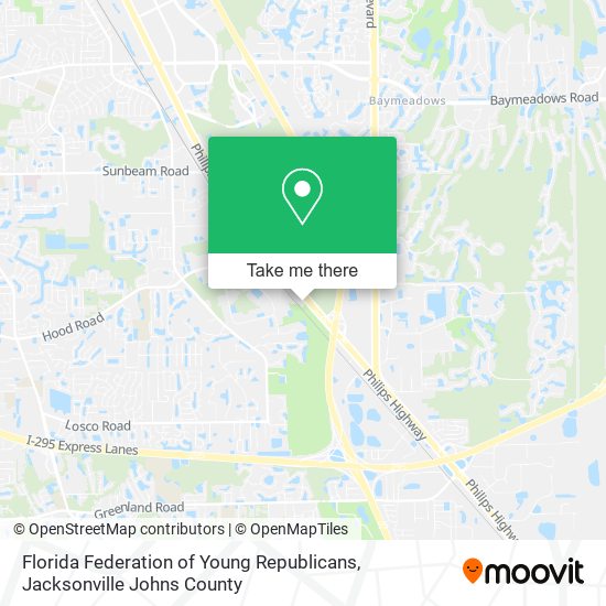 Florida Federation of Young Republicans map