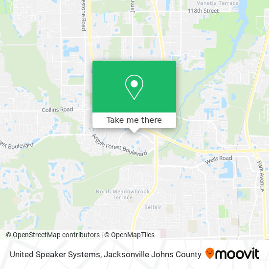United Speaker Systems map