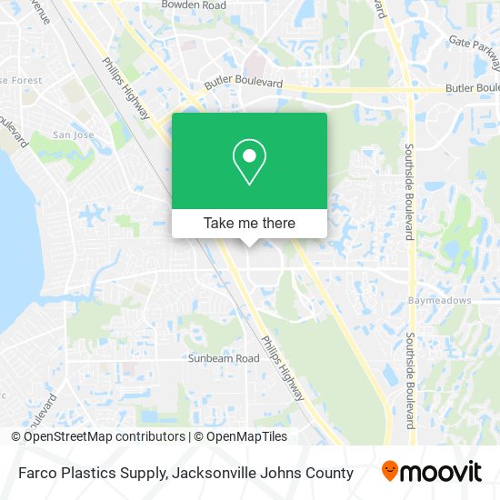 Farco Plastics Supply map