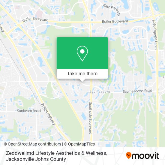 Zeddwellmd Lifestyle Aesthetics & Wellness map