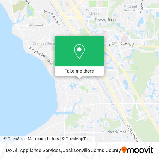Mapa de Do All Appliance Services