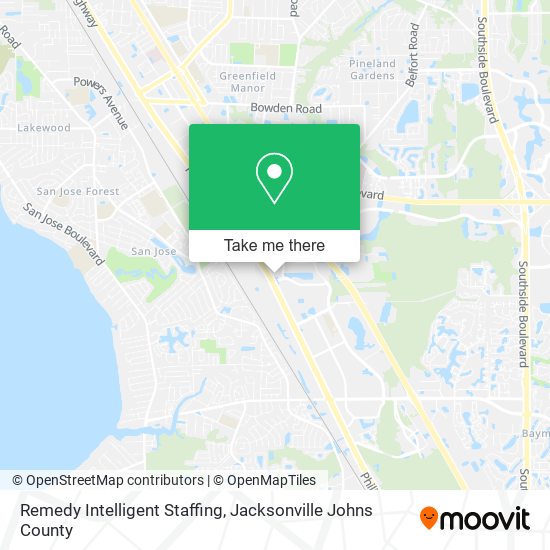 Remedy Intelligent Staffing map