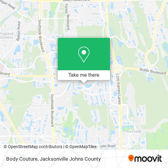 Body Couture map