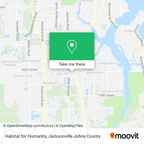 Habitat for Humanity map