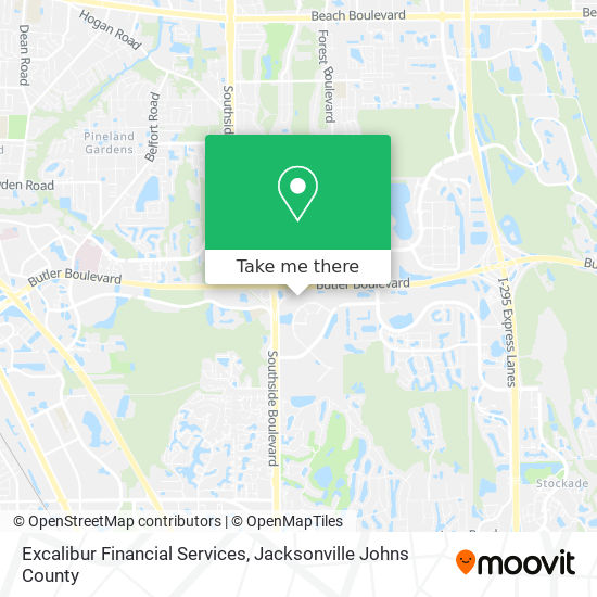 Excalibur Financial Services map