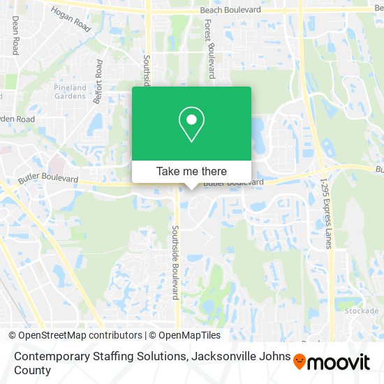 Contemporary Staffing Solutions map