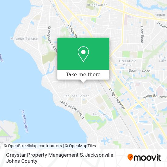 Greystar Property Management S map