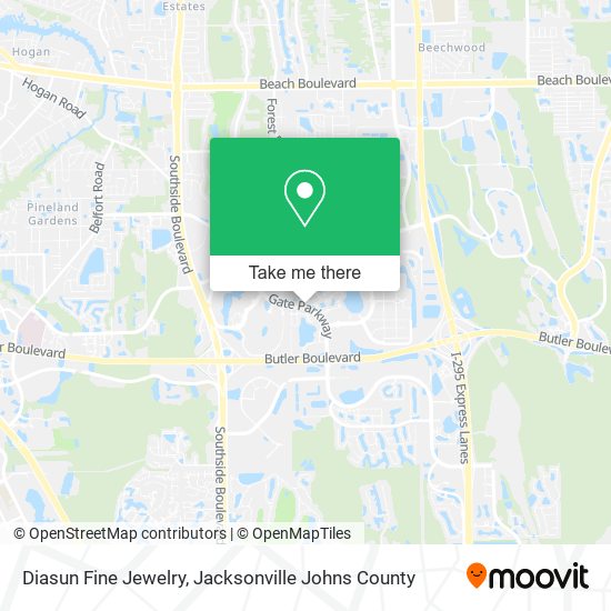 Diasun Fine Jewelry map