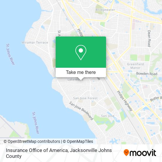 Mapa de Insurance Office of America