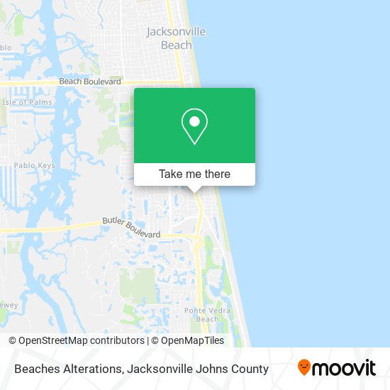 Beaches Alterations map