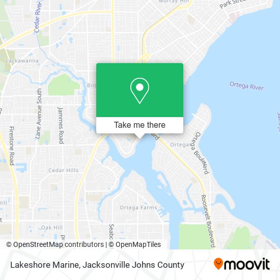 Lakeshore Marine map
